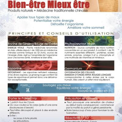 FLYER VERSO SANTE RADIEUSE POWERSTRIPS