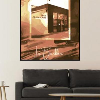 LA CARRAIRE - SERIE LA BARBEN | AFFICHE